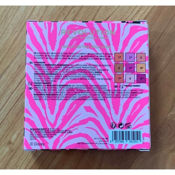 REVOLUTION “ I WALK ON THE WILD SIDE” EYESHADOW PALETTE-Lion‎ King Simba - Picture 2 of 3